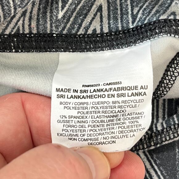 Nike Leggings Womens M Chevron Legend Dri-fit Workout Gym Yoga Running Lounge - Picture 6 of 11